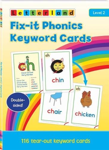 Lisa Holt Fix-it Phonics - Level 2 - Keyword Cards (2nd Edition) (Tascabile)