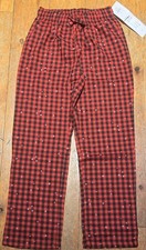 NWT Gap Kids Girls Knit Holiday Christmas PJ pants stars Size 10  29.95