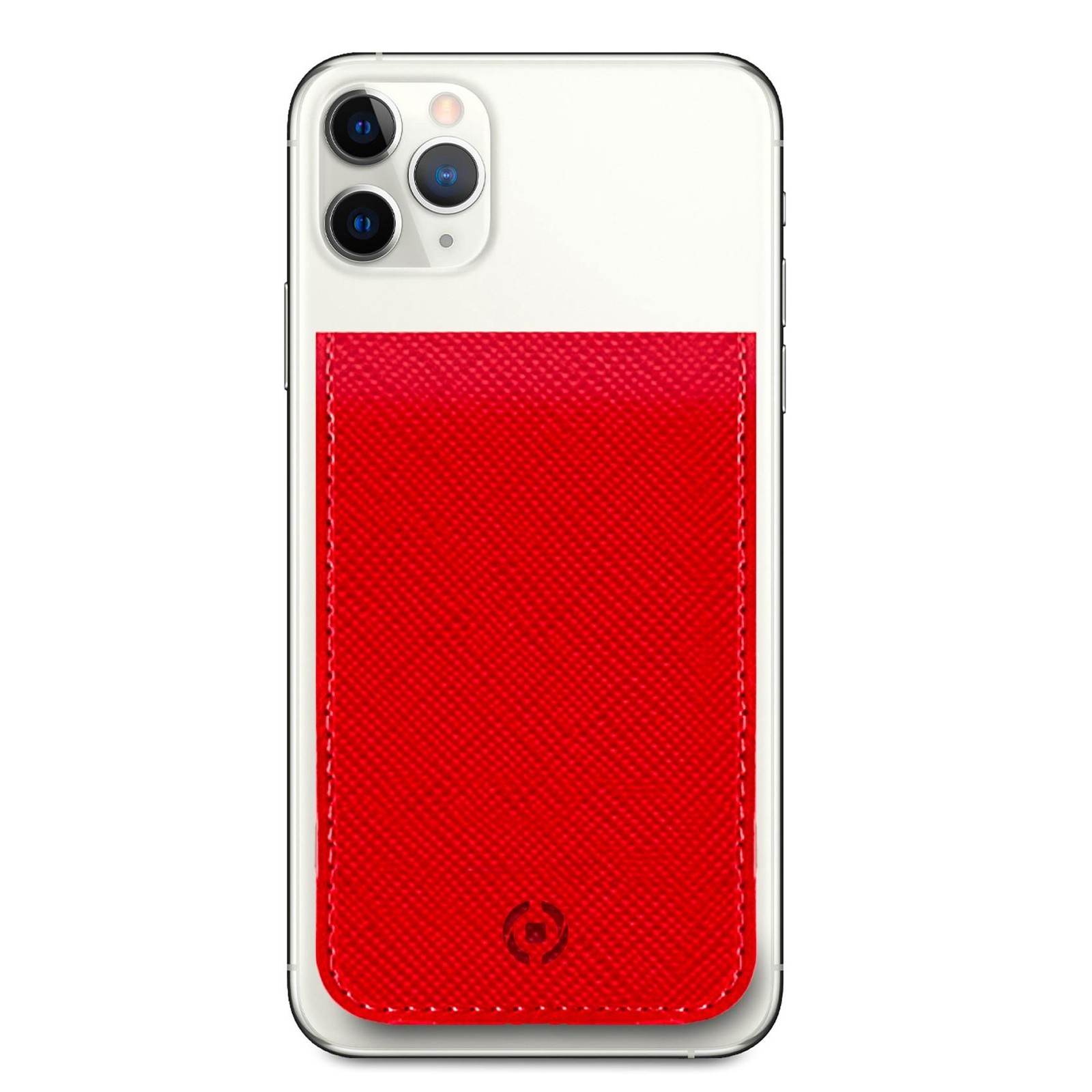 Celly Rosso Cardd (Apple Iphone X, Samsung Galaxy R), Cover Smartphone, - Immagine 2
