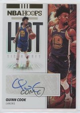 2019-20 Panini NBA Hoops Hot Signatures Quinn Cook #HS-QCK Auto 0g4