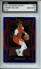 2024-25 PANINI SELECT BLUE #96 JA'KOBE WALTER ROOKIE RC VGC GEM MINT 10 IJ49