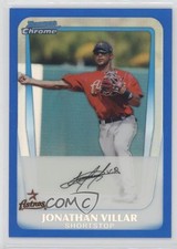 2011 Bowman Chrome Prospects Blue Refractor 177/250 Jonathan Villar #BCP110 fm0