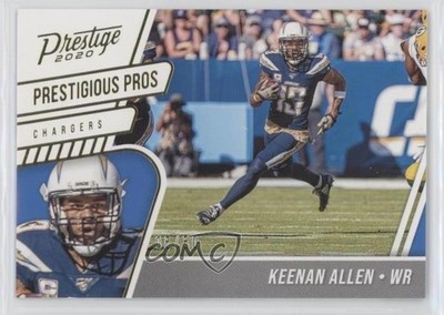 2020 Panini Prestige Prestigious Pros Xtra Points Gold 5/50 Keenan Allen 1n0