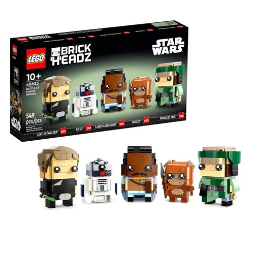 LEGO BRICKHEADZ: Battle of Endor Heroes (40623), NISB, MINT FREE SHIPPING