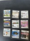 Nintendo DS Game Cartridge Lot of 9 Various Games (games Only)