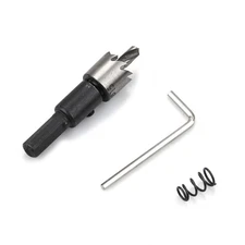 15mm HSS Metal Holesaw Stainless Steel Drill Bit Hole Saw Cutter Reaming E