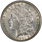 1901 (P) Morgan Silver Dollar PCGS GOLD SHIELD AU - BETTER DATE!
