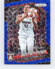 2025 Panini Prizm WNBA #46 Brittney Griner Blue Velocity Prizms Atlanta Dream