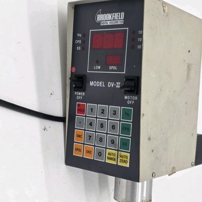 Brookfield DV-II Digital Viscometer Laboratory Viscosity Tester Rheometer