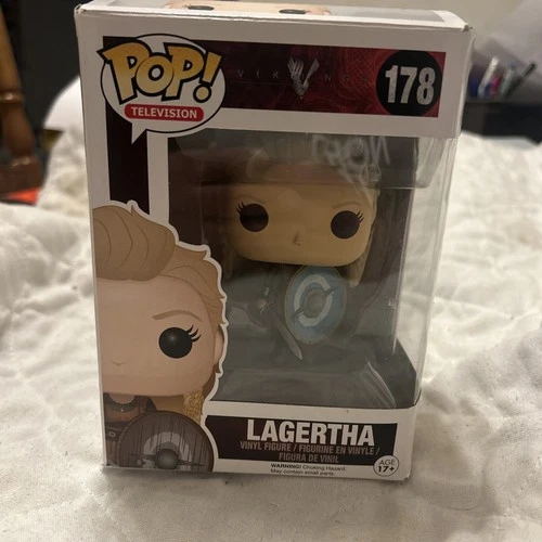 Funko Pop Vinyl Figure Television Vikings Lagertha 178 Damaged Box