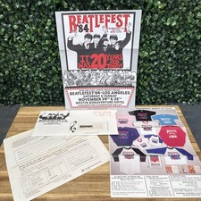 1984 Beatlefest L.A Beatles Memorabilia Ephemera Program Invite Order Form