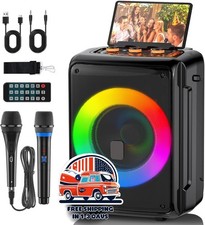 Orador de fiesta para eventos, soporte de sistema PA Conectividad de TV NUEVO US