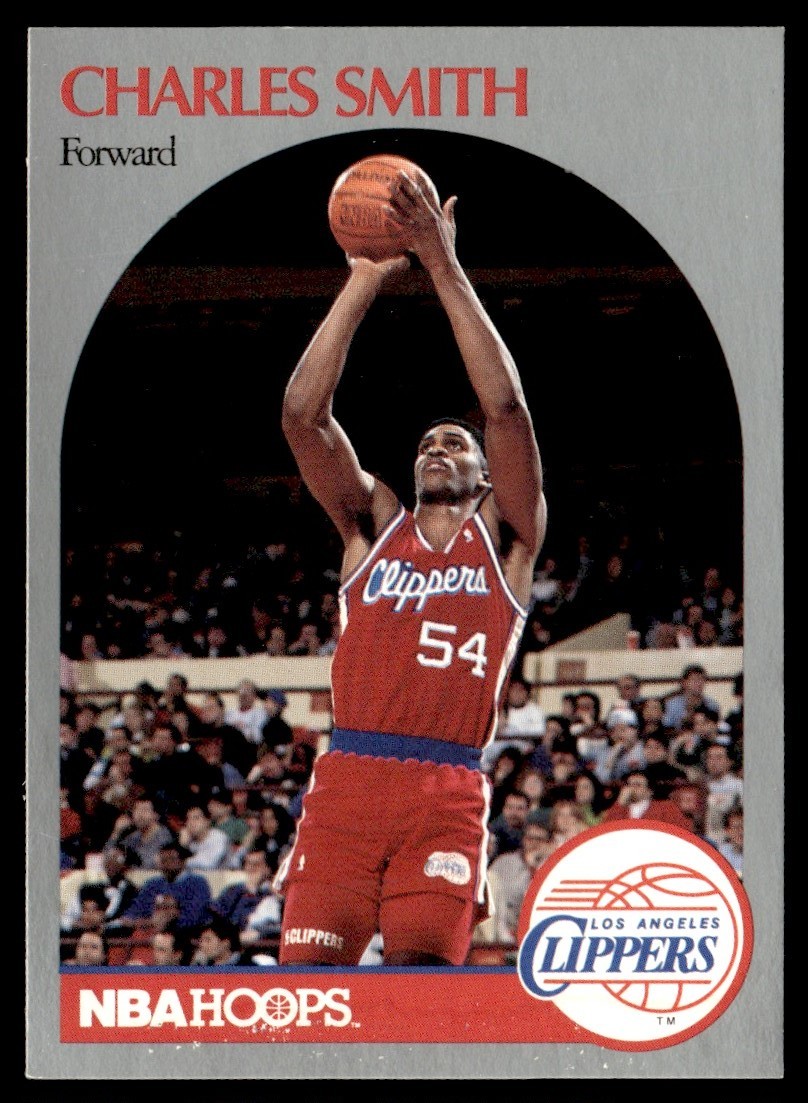 1990-91 Hoops Charles Smith Los Angeles Clippers #151