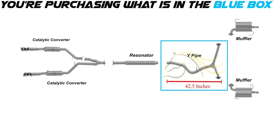 Tubo de escape de acero inoxidable en Y se adapta a: Subaru Tribeca 2008-2014 3,6 L Foto 3 de 4