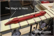 GeetarGizmos FRET DRESSING STICK for Guitar - Specially Modified Tip - Luthier