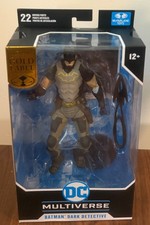 McFarlane DC Multiverse Gold Label Batman Dark Detective Figure New