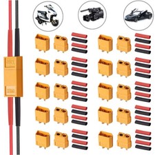 10 Pairs XT60 Bullet Connectors Gold Plated RC Lipo DIY Plug Power Battery XT-60