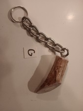 Handmade Real Deer Antler Keychain