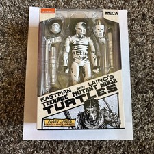 NECA TMNT Teenage Mutant Ninja Turtles Casey Jones Black & White Variant Figure