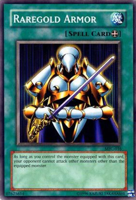 Raregold Armor - MFC-036 - Common - Unlimited Edition - Moderately Played
