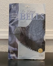 Carillons 9"- 23cm DE Luxe Bells 2 Pieces Black