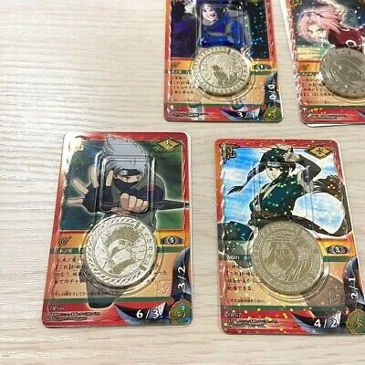 Naruto Card Game Coin Plus, Total of 5 items, CARD GAME Naruto Card Game Coin Plus, Total of 5 items, CARD GAME