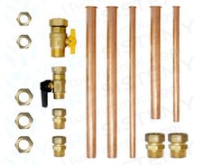 KIT RACCORDI PER INSTALLAZIONE DA INCASSO PER CALDAIE COMBINATE - RIELLO 2013447