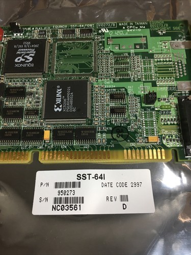 EQUINOX 910272/B -- SST-64/128I -- ISA 64 Port Adapter Board - PCB - Guaranteed - Afbeelding 2 van 11