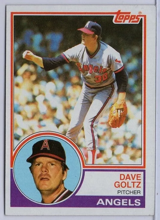 Dave Goltz trading card