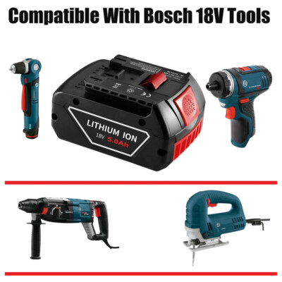 4x Akku Für Bosch 18V Professional – 6,5 Ah –  Produktbild-Vorschau 4
