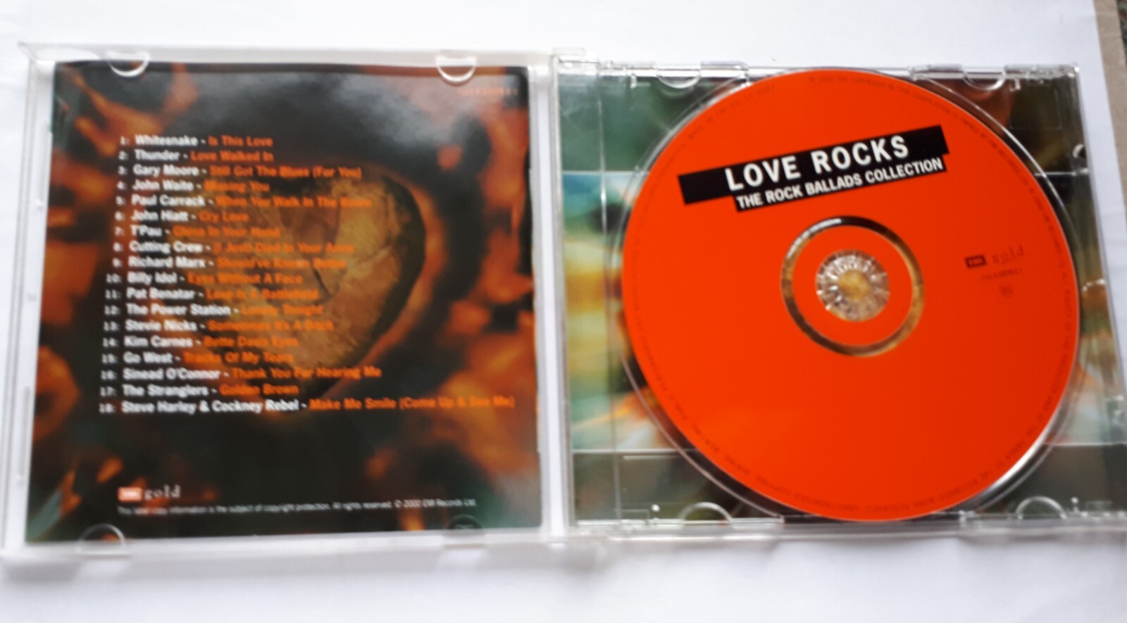 Various Love Rocks - Rock Ballads Collection - Original 2000 Release CD ...