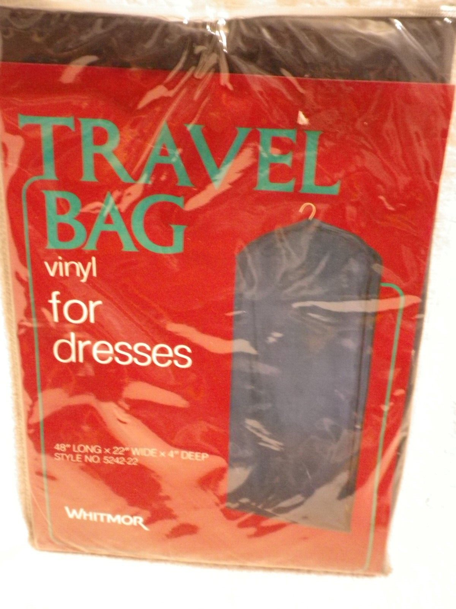 New Whitmor Travel Bag vinyl for Dresses 48