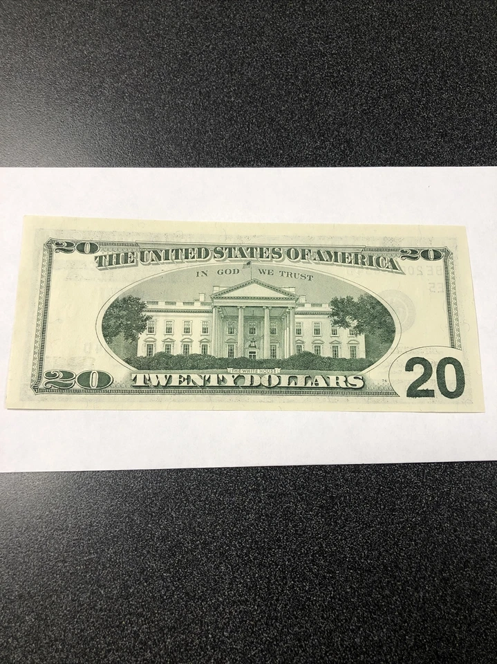 US $20 note millenium bill series # started 2000 - Uncirculated. - Image 2 of 2