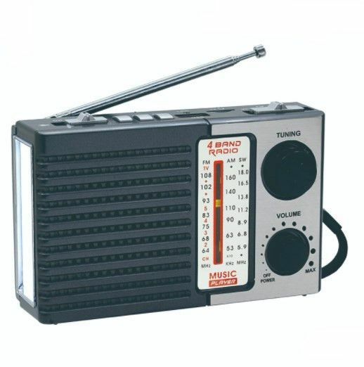 Groov-E Milan Gv-Dr05 Portable Dab/Fm Bluetooth Radio - Black, Black GROOV-E eWe