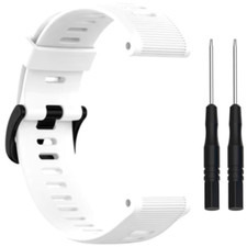 Wearable4U Replacement Watch Band 22 mm for Garmin Forerunner 945 White