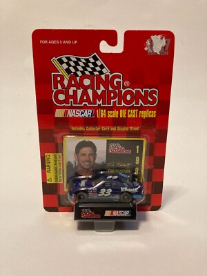 1997 Nascar Racing Champions #33 Kleenex Tim Fedewa Diecast Car On Card