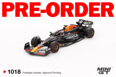 (Pre-order) Mini GT #1018 Oracle Red Bull Racing RB20  #1 Max Verstappen 2024 F1