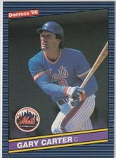 1986 Leaf Donruss - GARY CARTER - #68 - New York Mets BOX FRESH (A)