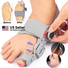 Adjustable Bunion Fix Toe Valgus Corrector Big Toe Straightener for Men  Women