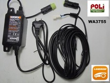 WORX LANDROID ROBOT GIARDINO ALIMENTATORE TRASFORMATORE WA3755 E CAVO 38WATT