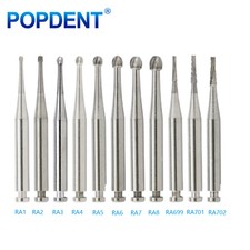 Burr Dental Round Latch Carbide Bur RA 1 2 3 4 5 6 7 8 Midwest LA For Slow Speed
