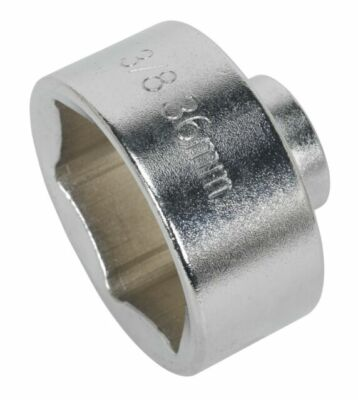 #ad Sealey SX114 Low Profile Oil Filter Socket 36mm 3 8quot; Sq. Drive Oil Filter Wrench GBP 5.24