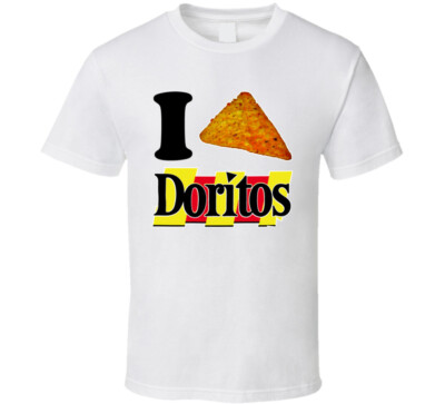 I Heart Love Doritos Chips Nacho Cool Ranch T Shirt