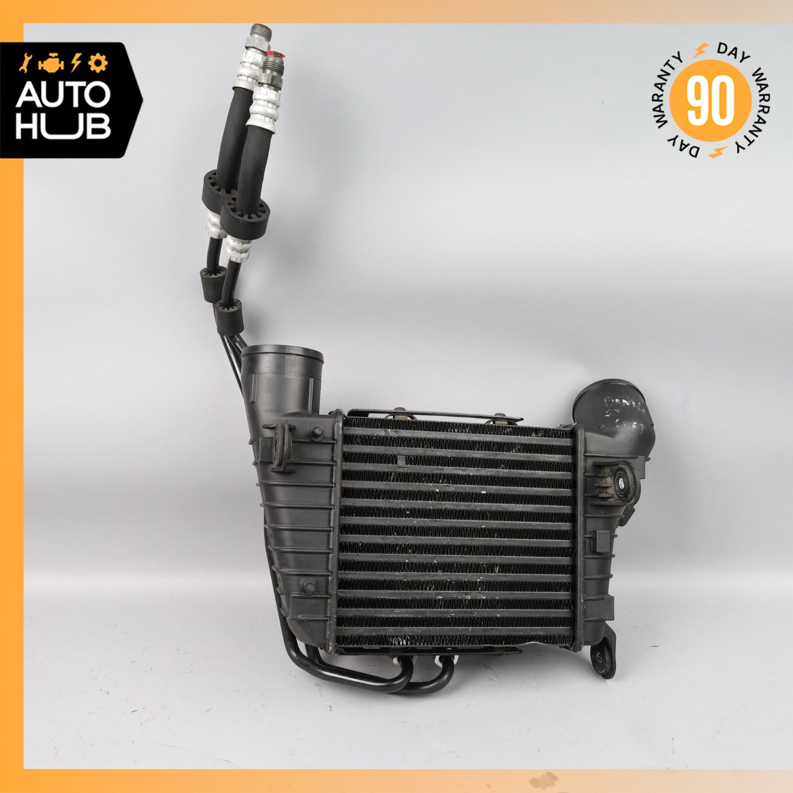 Bentley Continental GT 6.0L Left Side Turbo Intercooler & Oil Radiator OEM