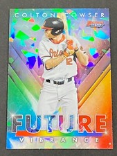Colton Cowser 2021 Bowman's Best Future Vibrance Atomic Refractor RC #BFV-40