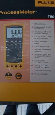 Fluke 789 Schleifenkalibrierung Prozessmessgerät. Nagelneu