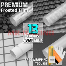 Premium Window Frosted Film Glass Home Office Bathroom Security Privacy Static