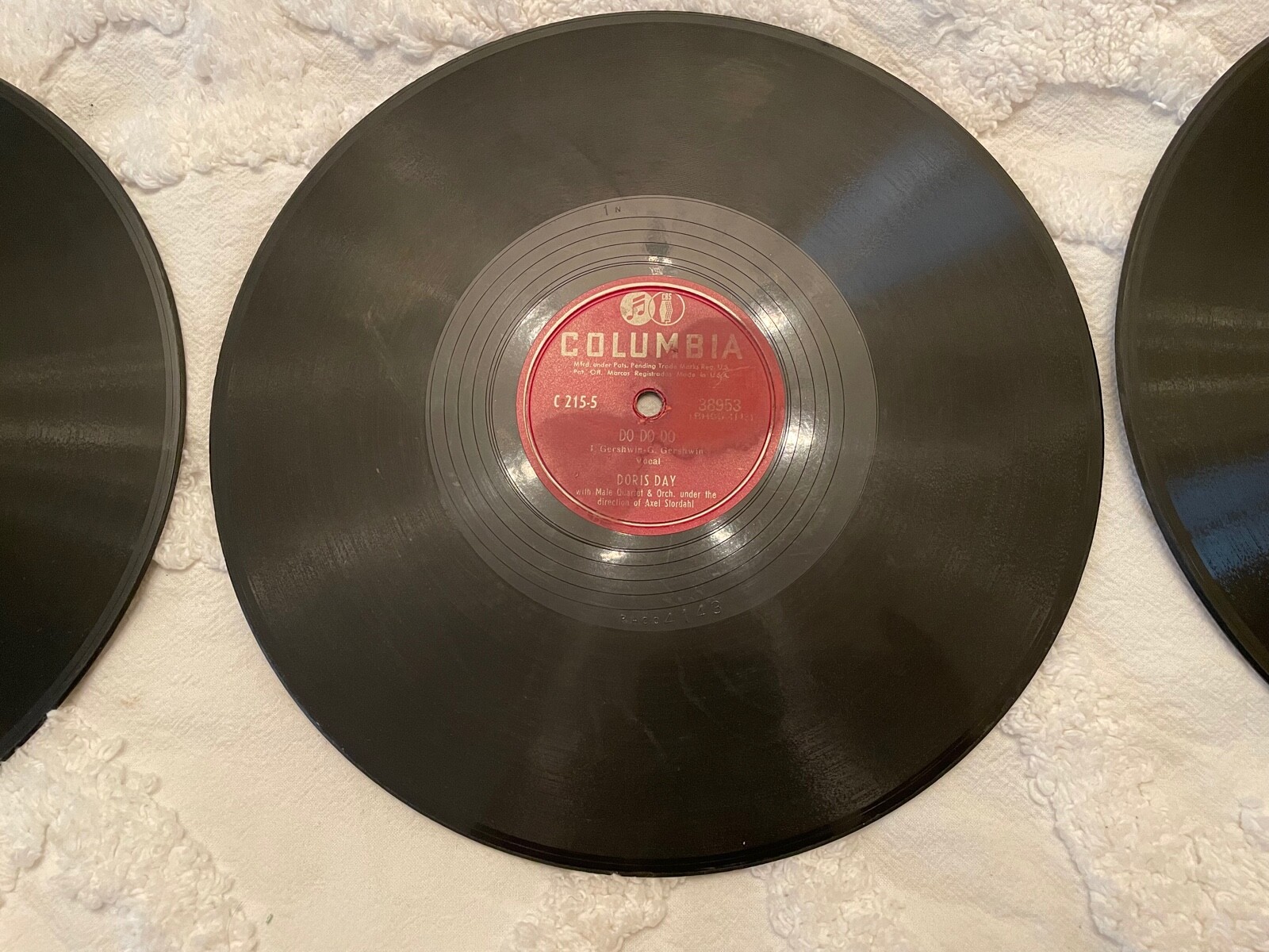 DORIS DAY 1950 Tea for Two Movie Songs with Gene Nelson, 78 RPM 10in