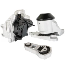 Set of 3 Engine Motor & Trans. Mount Set For 11-15 Ford Explorer 3.5L Auto Trans