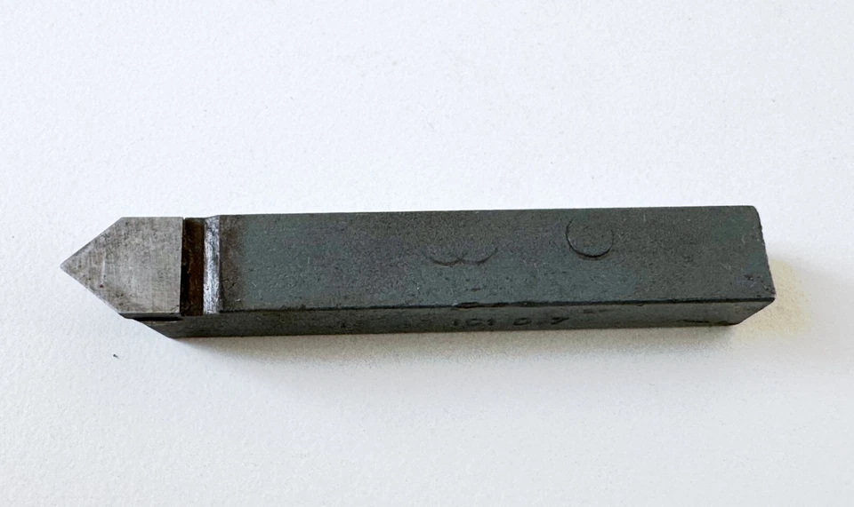 ISCAR IC1 D7 Carbide Tipped 7/16" X 7/16" X 3" HSS Lathe Tool Bit Cutting - Image 2 of 4